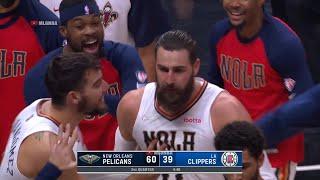 Jonas Valanciunas gonna be drug tested after this game vs Clippers 