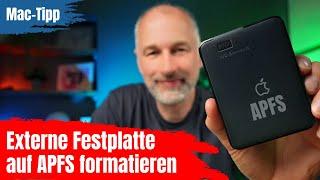 Gelöst: Festplatte/SSD lässt sich nicht auf APFS formatieren | Sir Apfelot