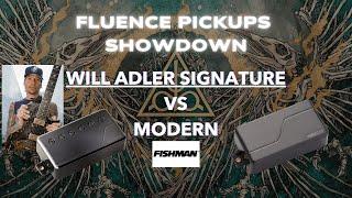 Fishman Fluence Pickups Comparison - WILL ADLER SIGNATURE VS MODERN (Metal Riffs Only)