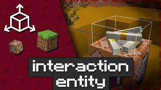 Гайд По Interaction Entity в Майнкрафт | 1.20+