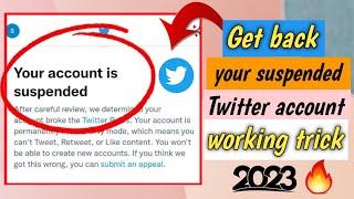 How to recover suspended twitter account in 2024 / How to get back hacked twitter account