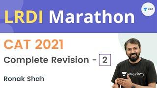 LR-DI Marathon for CAT 2021 | Part 2 | Complete Revision and Practice | Ronak Shah