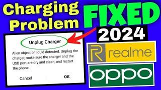 Alien object or liquid detected plug out the charger |Unplug charger alien object or liquid detected