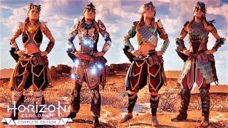 Horizon Zero Dawn Complete Edition | All Very Rare Outfits Showcase in 4K | 2024