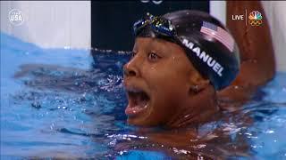 Simone Manuel Sets An Olympic Record In Rio | Gold Medal Moments Presented By HERSHEY'S