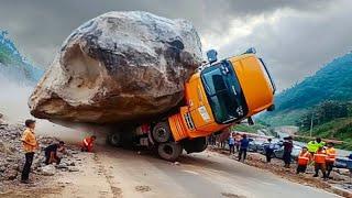 355 Dangerous idiots Truck & Car Driving Fails | Heavy Equipment Disaster, Heavy Equipment Fails