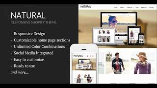 Natural - Responsive Shopify Theme | Themeforest Website Templates and Themes