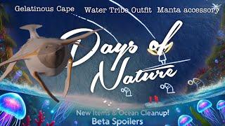 Days of Nature 2025  New Jellyfish Cape & Ocean Cleanup Event | Sky COTL Beta