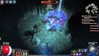 Path of Exile: Weaver Cruel in 4 seconds with Lightning Tendrils & Herald of Thunder