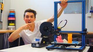 Creality CR-10 Full Review - BEST 3D PRINTER!!!