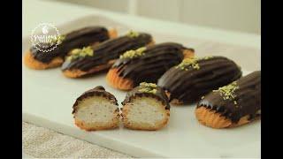 Eggless Chocolate Eclair Recipe | 80-85% close