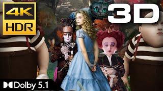 4K 3D HDR | Trailer - Alice in Wonderland | Dolby 5.1