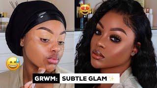 GRWM BRONZED MAKEUP AND HAIR | ISEE HAIR