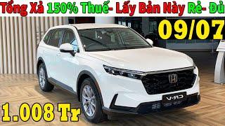 Chi Tiết Bản G Honda CRV Và Khuyến Mại Tháng 7, Tổng Giảm 150% Thuế| Lăn Bánh Honda CRV | Topcarvn