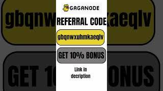 Gaganode Invitation Code  [gbqnwxuhmkaeqlv] || 10% Boost As Sign Up Reward