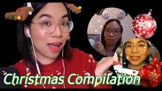 ASMR COZY CHRISTMAS TRIGGERS (Soft Speaking, Whispering, Trigger Words, Ear to Ear Sounds) ️