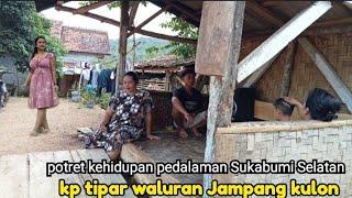 wow bikin betah,potret kehidupan sehari-hari di kampung tipar, peloksok Sukabumi Jawa Barat,