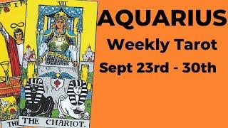 Aquarius: A Dream You Let Go Has New Possibility, Don’t Give Up!   September 23rd  - 30th TAROT