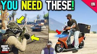 10 HELPFUL ITEMS You NEED To OWN In GTA Online!