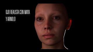 Como Crear un ojo realista en Maya/ Realistic eye in Maya. Tutorial