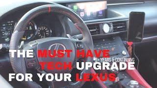 Lexus RCF Android Screen 3 Year Experience & Product Review