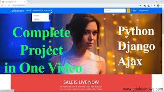 ShoppinglyX E-Commerce Shopping Website Complete Django Project (Hindi)