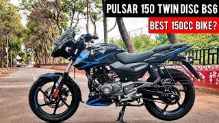 2020 PULSAR 150 Twin Disc BS6 Detailed Ride Review | Mileage | Price | Top Speed