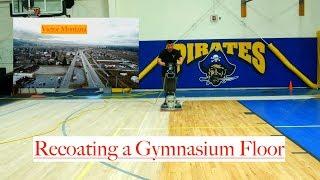 Gymnasium Floor (Annual Maintenance Coat)