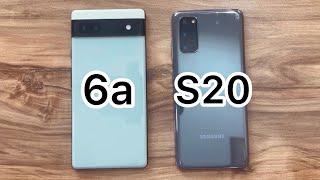 Google Pixel 6a vs Samsung Galaxy S20