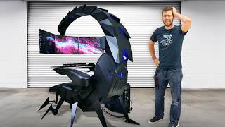 They left this in my driveway - Cluvens Scorpion Gaming Cockpit Review