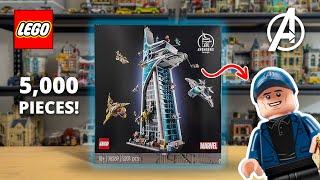 Building LEGO Avengers Tower! (76269)