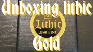 Unboxing 1/10 Lithic Gold piece