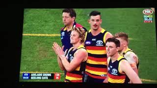 Adelaide vs Geelong preliminary final last 2 minutes