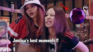 Jenlisa's Moments In BLACKPINK - 'B.P.M' Roll (Part-1) #jenlisa #jennie #lisa