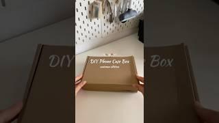 Unboxing the DIY Phone Case Autumn Box  #paperwrld #phonecase #shortvideo