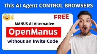 OpenManus : FULLY FREE Manus Alternative! First-Ever General AI Agent -  Automate Your Life NOW!