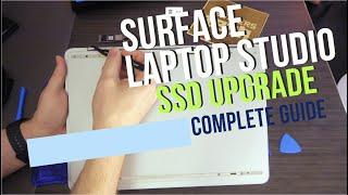 Surface Laptop Studio - SSD Upgrade Guide!