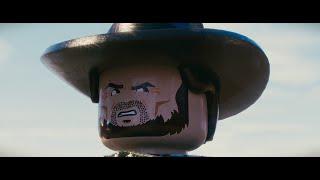 LEGO Western standoff | 3D Animation (ft. Clint Eastwood)