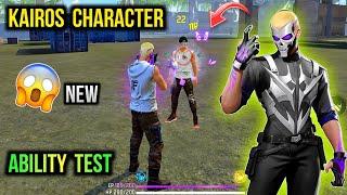 Kairos Character Ability Test | Free Fire New Character Kairos Gameplay & Skill