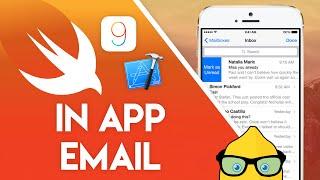 Xcode 7 Swift 2 Tutorial - In App Email - iOS 9 Geeky Lemon Development