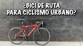 ¿BICICLETA DE RUTA PARA CICLISMO URBANO?