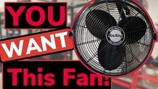 BEST WALL MOUNT FAN! - Wall Mounted Garage Fan by Air King / Home Gym Fan or Shop Fan - Garage Gym