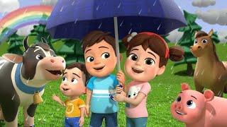 Rain Rain Go Away (Animal Version) | ChaCha tv Nursery Rhymes & Kids Songs