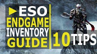 What to do with ALL your Gear AFTER Level 50 in ESO - 10 Inventory Tips
