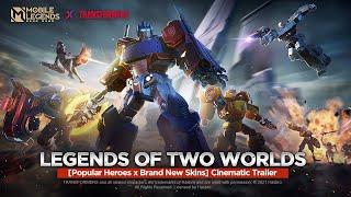 Legends of Two Worlds | MLBB x TRANSFORMERS Cinematic Trailer | Mobile Legends: Bang Bang