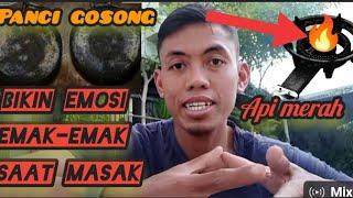 cara mengatasi api MERAH pada kompor API SERIBU