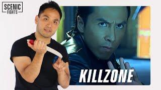 Knife Expert Breaks Down Donnie Yen's Kill Zone Fight Scene | Scenic Fights