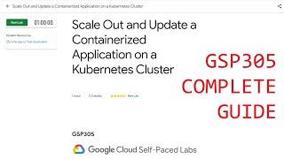 Scale Out and Update a Containerized Application on a Kubernetes Cluster [GSP305]