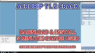 ACRORIP 11.2 Crack New Version Dawnload - DTFRIP 11.2 Dawnload #acrorip11 #acrorip10 #dtfprinters