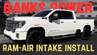 Banks Ram-Air Intake Unboxing & Install 2020-23 Chevy/GMC 2500/3500 6.6L Duramax L5P